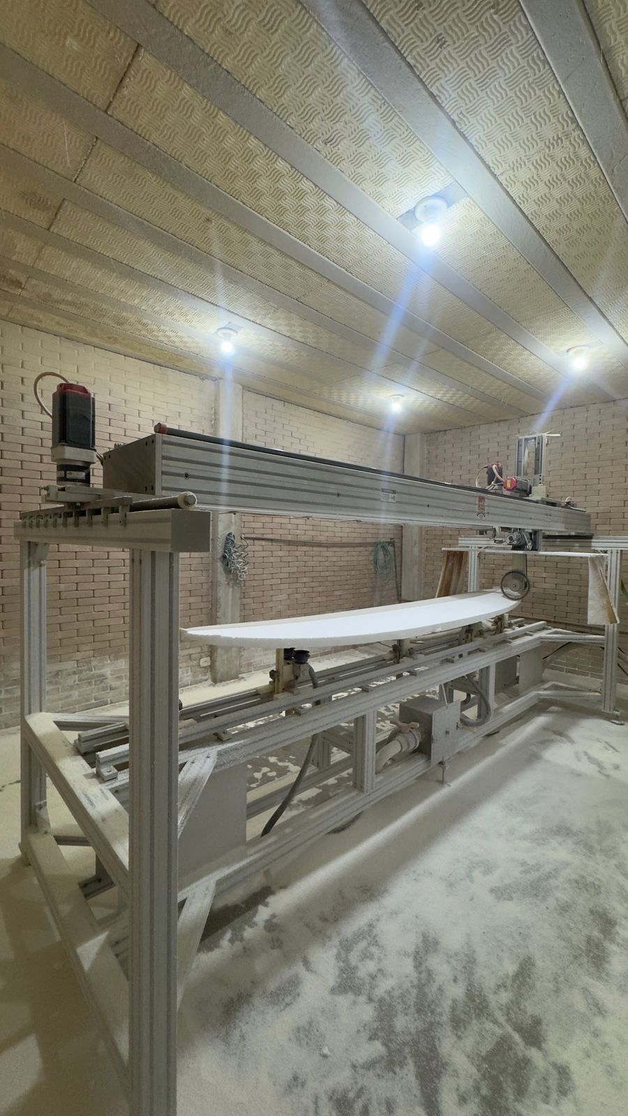 Estrutura de usinagem CNC JHA3D
